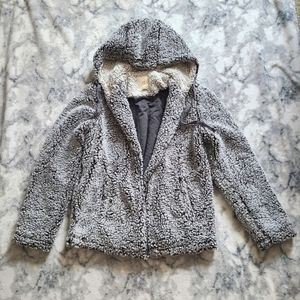 Fluffy sherpa hoodie
